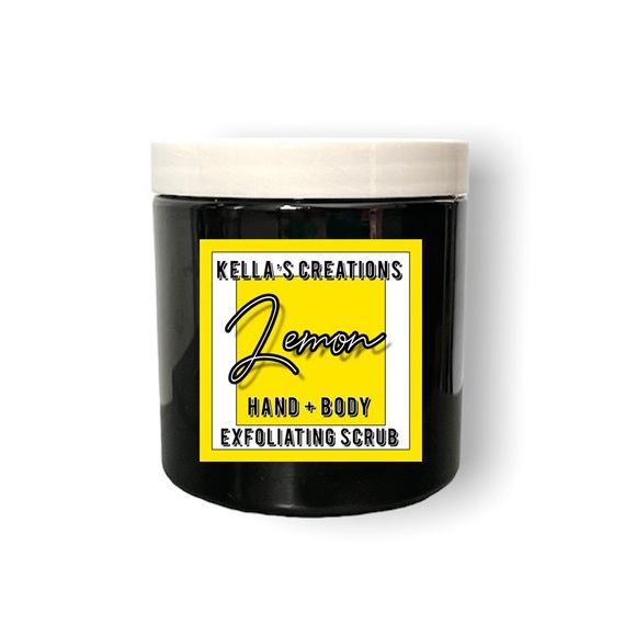 8oz Lemon Hand scrub - Picture 1 of 2